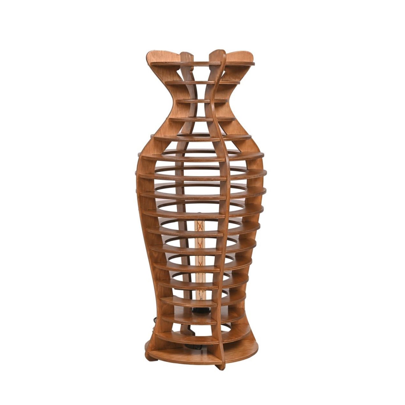 Iconic Wooden Vase